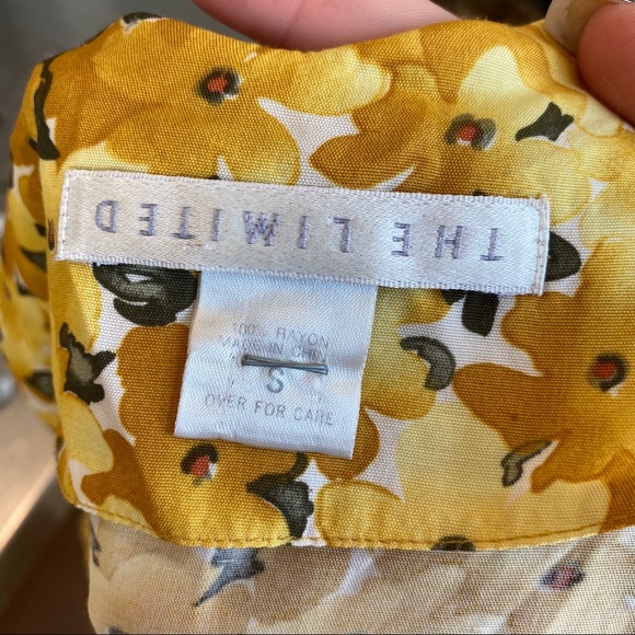 VINTAGE The Limited Floral Sun Dress RARE - Picture 6 of 7